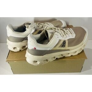 On Cloudvista 2 Women's 10 Trail Running Shoes Cream Desert 3WE30133323 NEW